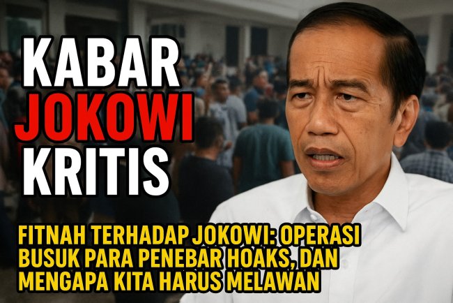 Viral! Kabar Jokowi Kritis