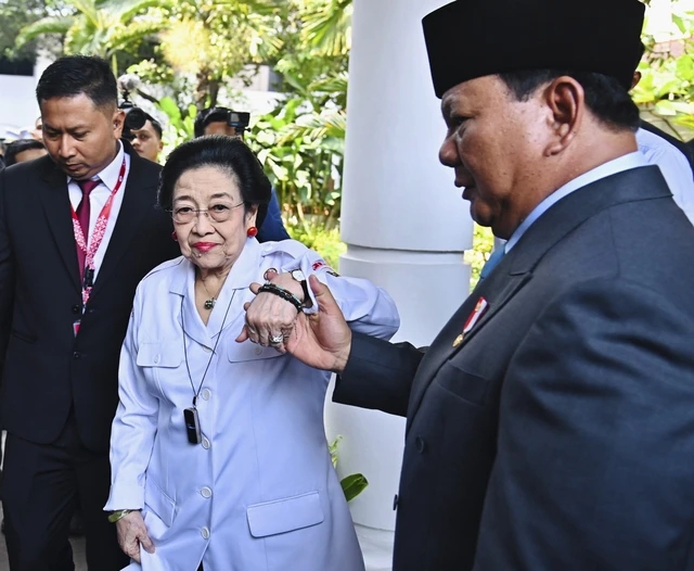 Momen Haru Hari Lahir Pancasila: Prabowo, Gibran, Megawati Tunjukkan Politik Tanpa Dendam
