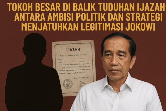 Tokoh Besar di Balik Tuduhan Ijazah Palsu: Antara Ambisi Politik dan Strategi Menjatuhkan Legitimasi Jokowi