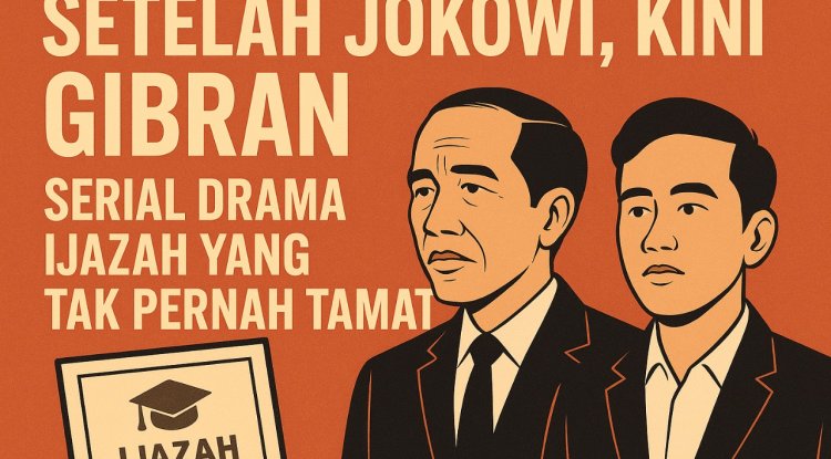 Setelah Jokowi, Kini Gibran: Serial Drama Ijazah yang Tak Pernah Tamat
